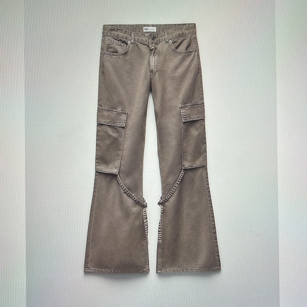 NWT ZARA CARGO TRF PANTS